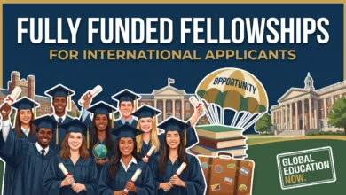 Fully Funded Fellowships for International Applicants