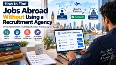 How to Find Jobs Abroad Without Using a Recruitment Agency