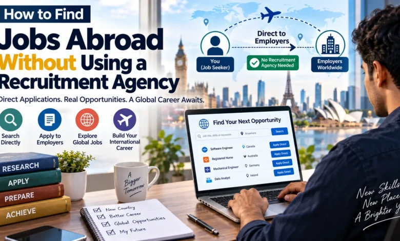How to Find Jobs Abroad Without Using a Recruitment Agency