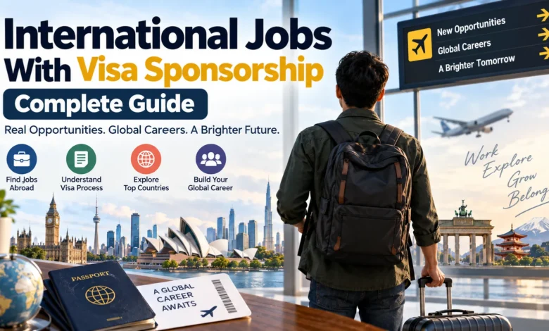International Jobs With Visa Sponsorship