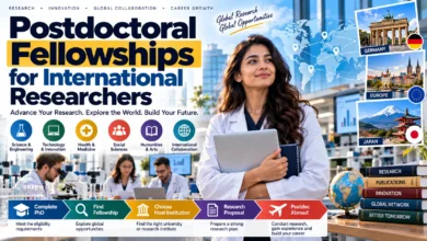Postdoctoral Fellowships for International Researchers