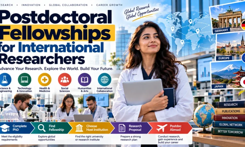 Postdoctoral Fellowships for International Researchers