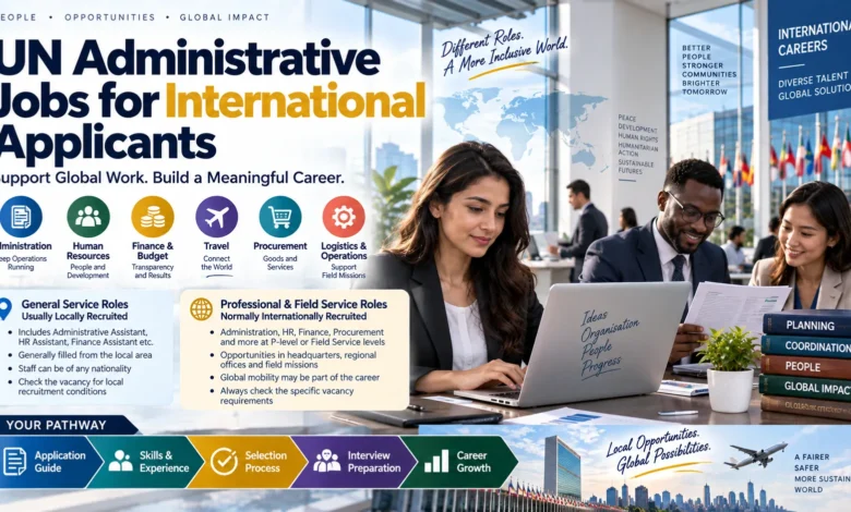 UN Administrative Jobs for International Applicants