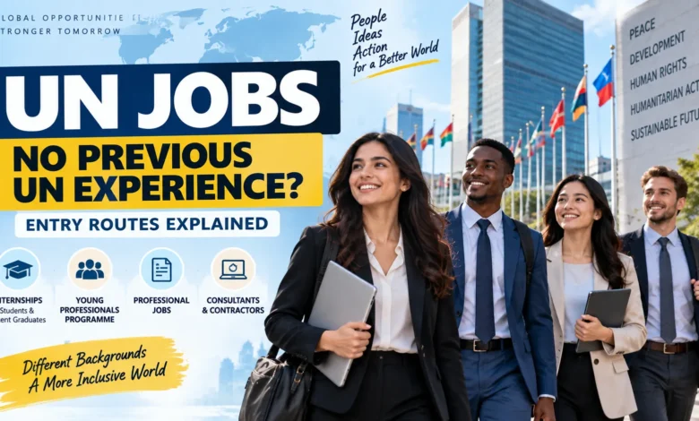 UN Jobs Without Previous UN Experience