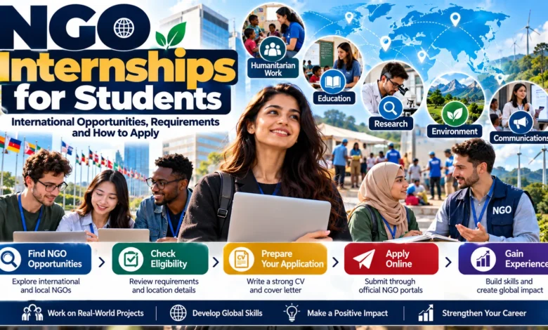 NGO Internships for Students